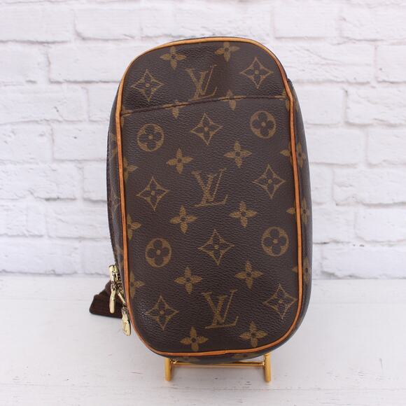Louis Vuitton Pochette Gange Monogram Bumbag Belt Waist Crossbody Pouch A4285 - Picture 1 of 13